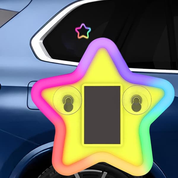 Wireless, Solar-Powered Decorative Lighting Controlled by Sensors - Car Night Lights (DB)