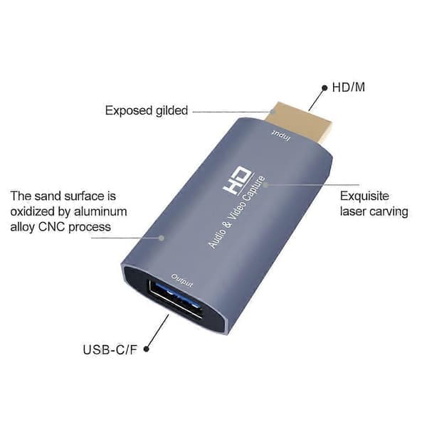 Z51 USB-naaras-HDMI-uros-videokaappauskortti
