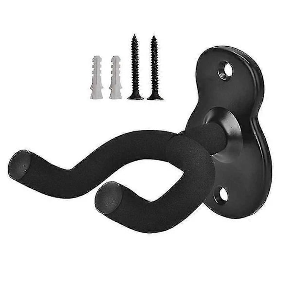 2-pack gitarrväggfäste, gitarrhängare i metall, gitarrhållare grön brons