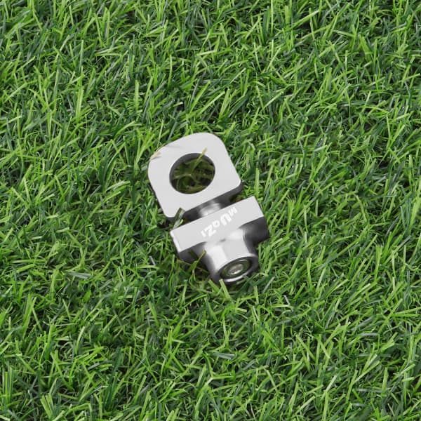6x Bicycle Chain Tensioner, Single Speed Chain Adjuster, Compact Aluminum Alloy