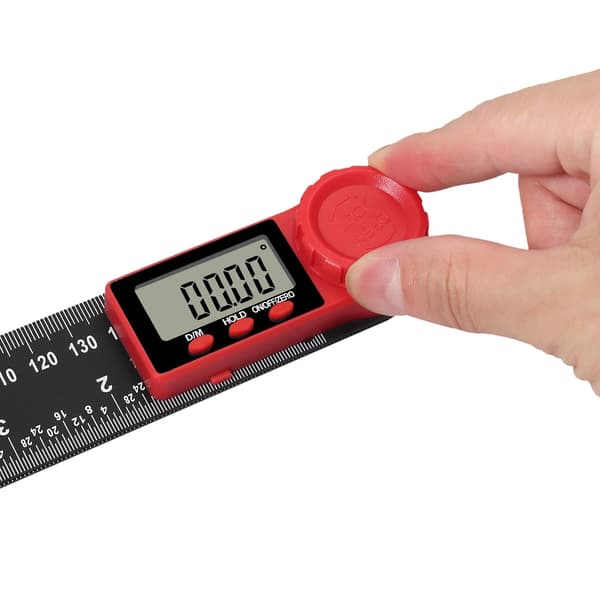 2 i 1 Digital Vinkelmåler, LCD Digital Vinkelmåler 8-tommer