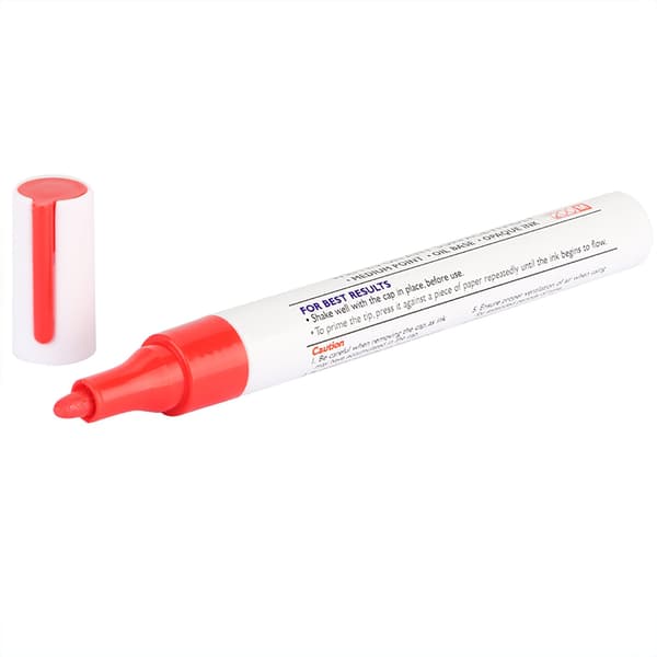 1 pc Waterproof Professional Car Pen Tire Paint Pen Marking Pens (red)