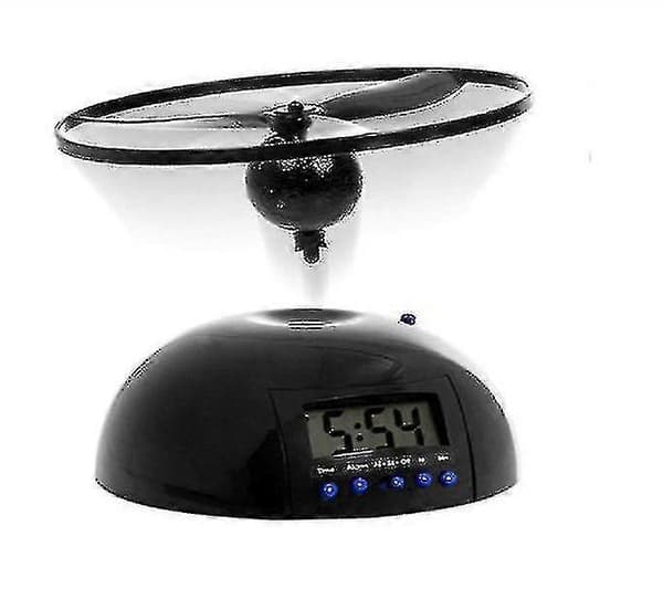 Flyvende Vækkeur LED-Display Digital Vækkeur Snooze Flyvende Helikopterpropel De - XC [DB]