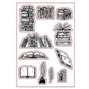 Transparenta Klare Stempler Prægningsform, DIY Udskrivnings Silikoneform til Kortfremstilling og Scrapbooking