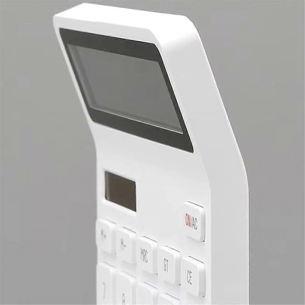 Business Desktop Calculator Battery Light Energy Saving Power Calculator Sensitive 12-Digit Widescreen Display