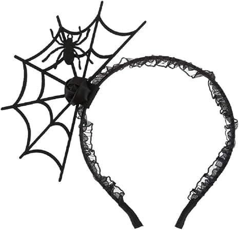 Halloween-dekorasjon, Halloween Spindelvev Hårbånd Cosplay Maskerade Edderkopp Hårbånd