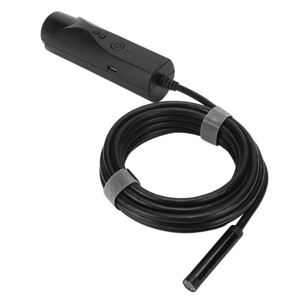 WiFi Borescope 8mm Camera HD 1080P IP67 Waterproof Wireless Endoscope Inspection Camera with 6 LEDs for Android for IOS 5m/16.4ft