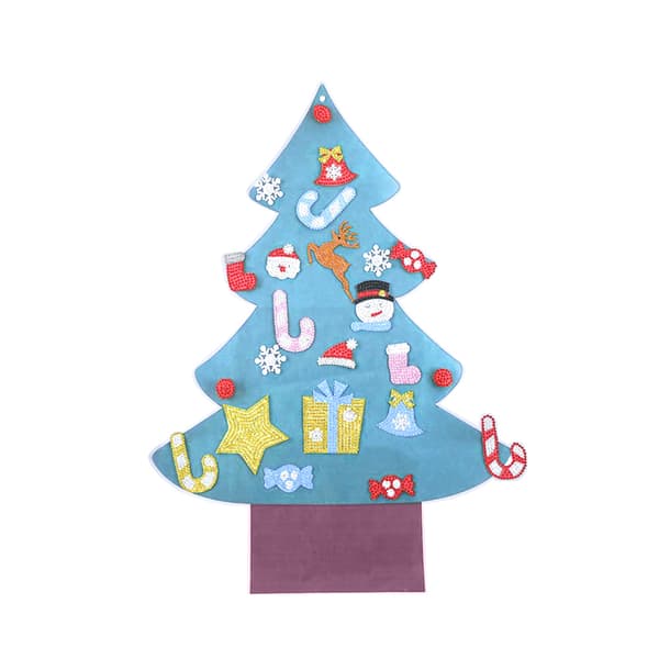 DIY 5D Diamond Painting Christmas Decoration Christmas Tree Window Decal Wall Sticker