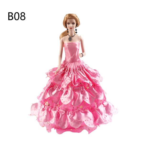 Wedding Dress for 11-inch Doll (B03)