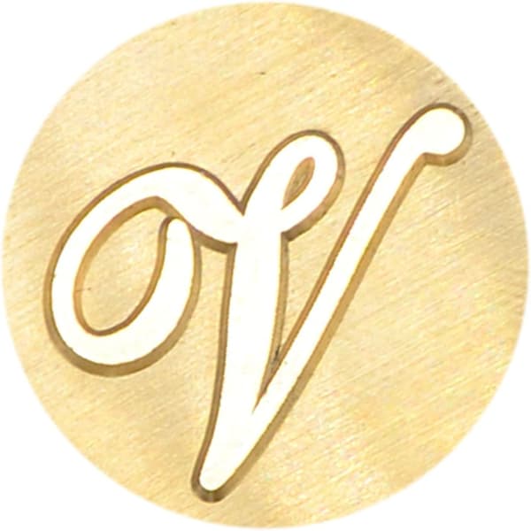 Retro messinghode trehåndtak 26 bokstaver A-Z Alfabet Initial Voks klassisk lakkseglstempel GZ5 5740 -