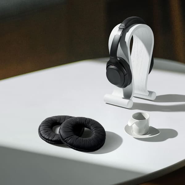 2X Svarte øreputer kompatible med Sony MDR-ZX110 / MDR-ZX310 øreputer - Skumøreputer for hodetelefoner