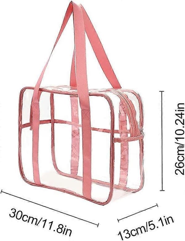 Transparent Bag, Clear Cosmetic Bag, Transparent Bag Large Capacity