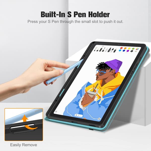 Kotelo Samsung Galaxy Tab S6 Lite 10,4 tuumalle (tyyli 5)