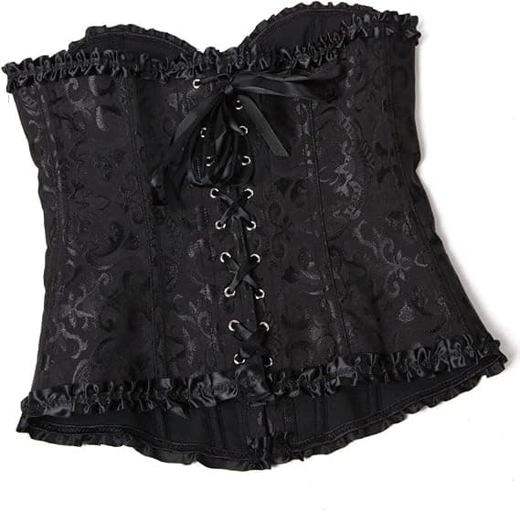 Kvinders Snøring Benet Overbust Korset Bustier Lingeri Bodyshape