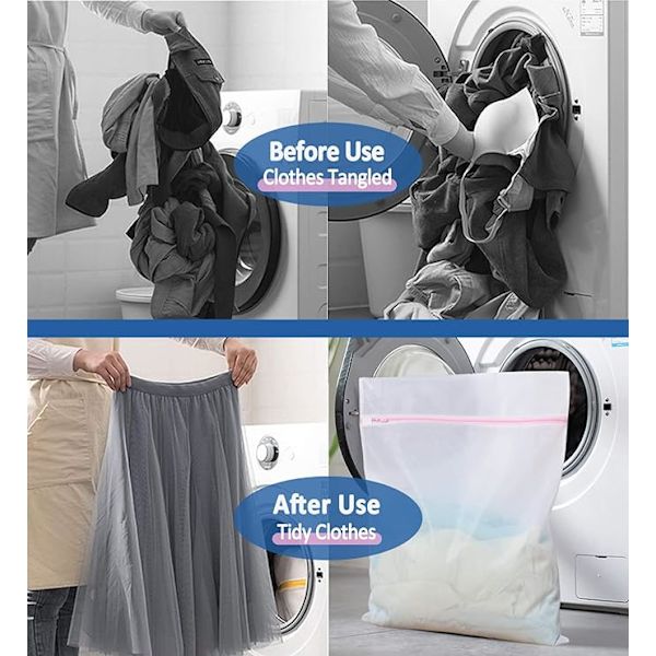 2 pcs Laundry Net 80cm x 60cm Large Size Laundry Bag Washing