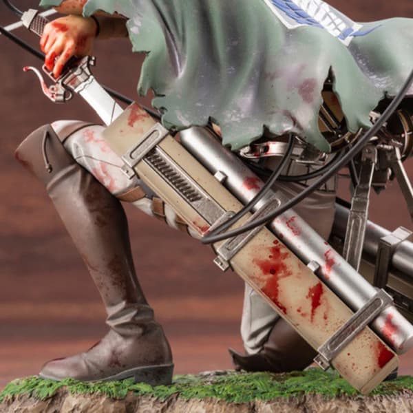 Attack On Titan Levi Ackerman PVC Figur Anime Action Figur Model Legetøj Ny