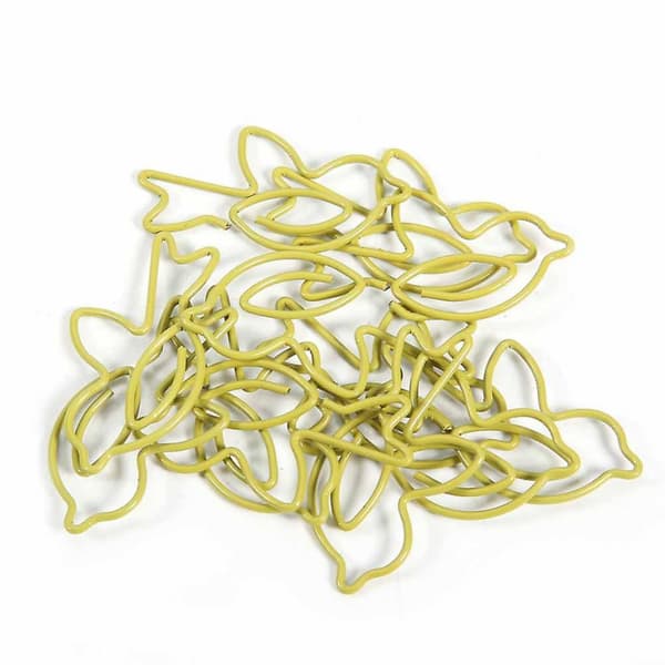 Dove Shaped Paper Clips 12 Pcs Multifunctional Thickened Compatible for Office and Home Use