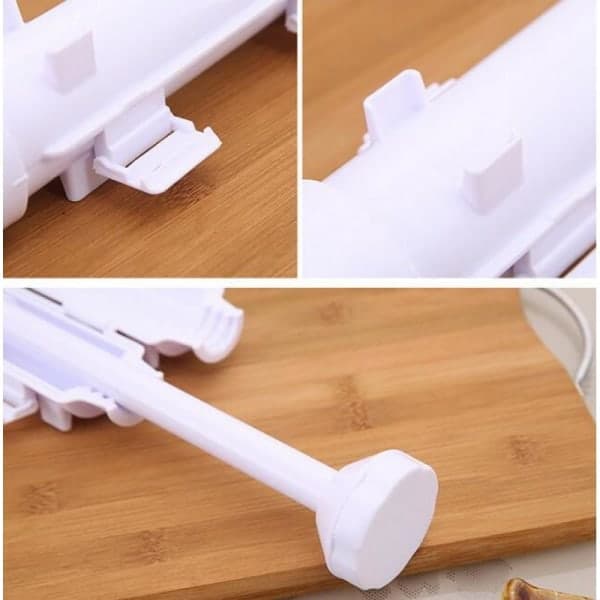 Sushi Making Kit, Allt-i-ett Sushi Bazooka Maker med Bambu