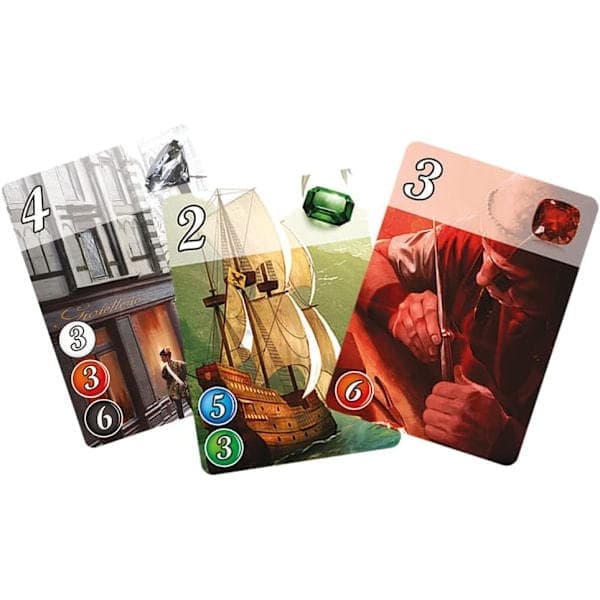 Splendor - Et ædelstensstrategispil for alderen 10+, 2-4 spillere, 30 minutters spilletid