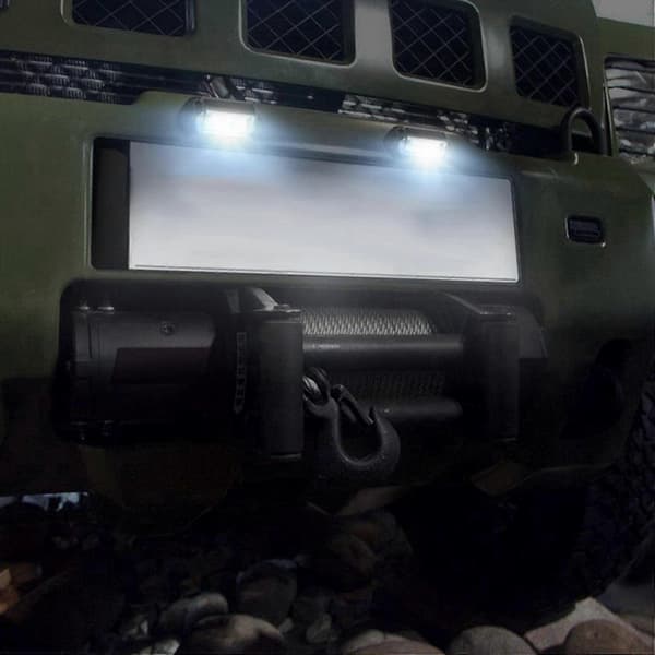 Nummerpladelys LED Registreringslys Baglygter Universal 12v 24v Til Bil Trailer Køretøj Lastbil