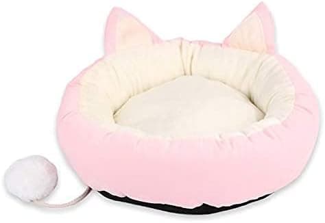 Katteseng beroligende kattesenger katte soveplass rosa