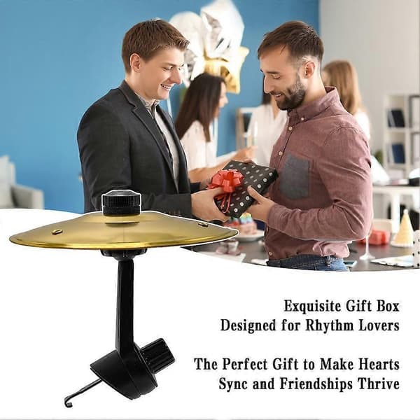 Bil Mini Clip-On Crash Cymbal Trommeleke med god lyd-FA-