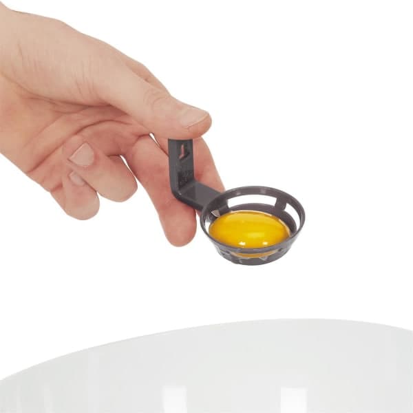TG Kombinert Eggknekkere og Eggseparator grå