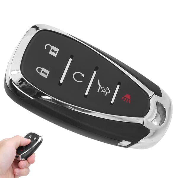 Remote Smart Car Key Shell 5-Button Replacement for Chevrolet Cruze Malibu Camaro/2/3/4/5