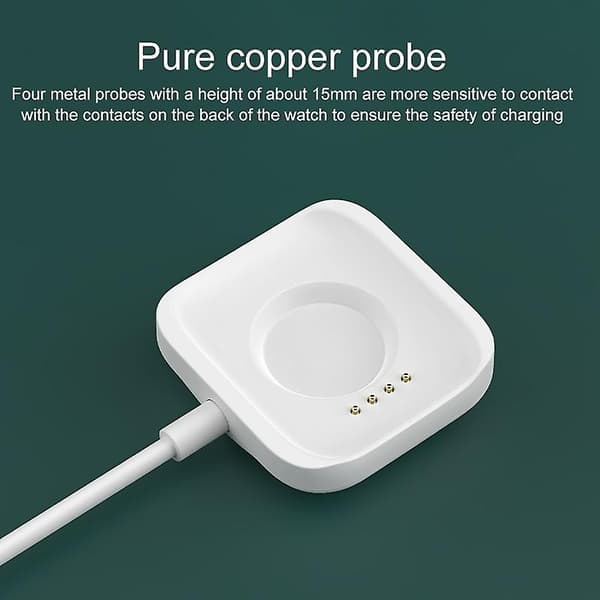 Magnetisk lader for OPPO Watch 41mm Smartklokke Hvit White
