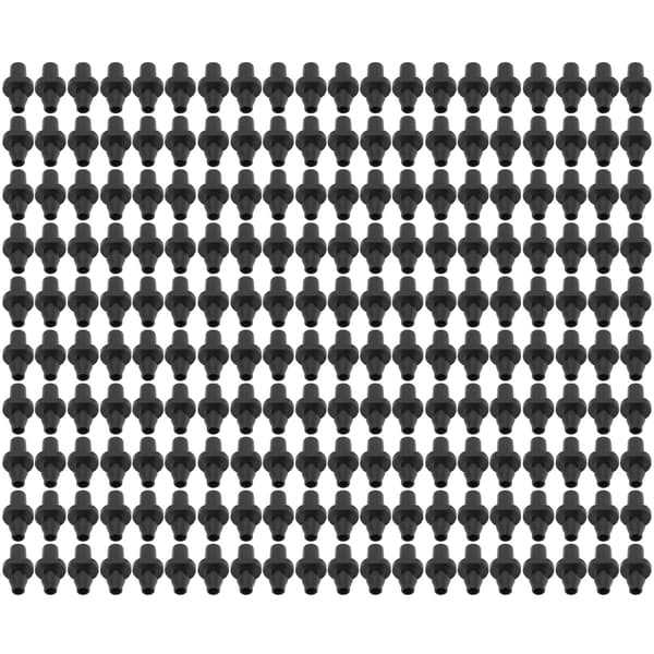 200 st/set droppbevattning hullingförsedd kopplingskoppling trädgårdsbevattningsdelar för 4/7 mm slang
