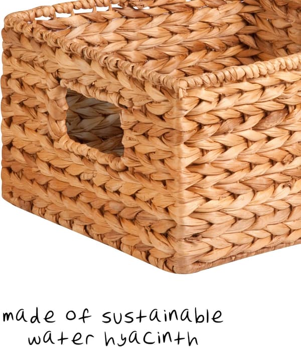 Banana Leaf Baskets in Various Sizes, 3-pack, Natural