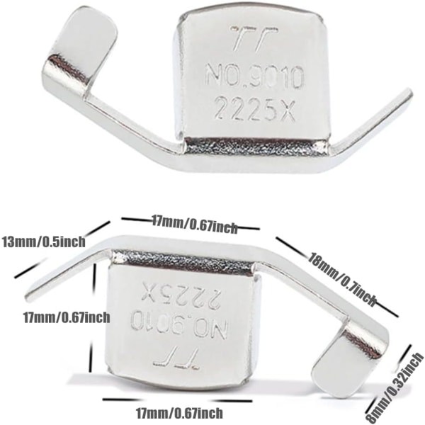 st Silver Universal Magnetic Sewing Guide Feet, Machine A