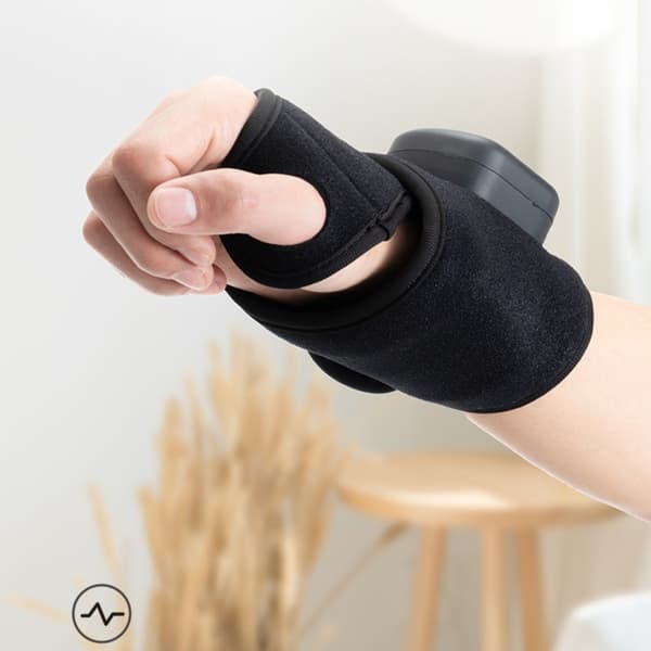 Trådløs lufttryksmassage til håndled - Genopladelig, Touch Control, Opvarmet, Multi-mode 170 170