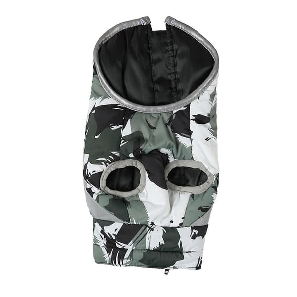 Warm Dog Vest Soft Reflective Windproof Waterproof Thickened Dog Winter Jacket for Medium Large Pets (FMY)