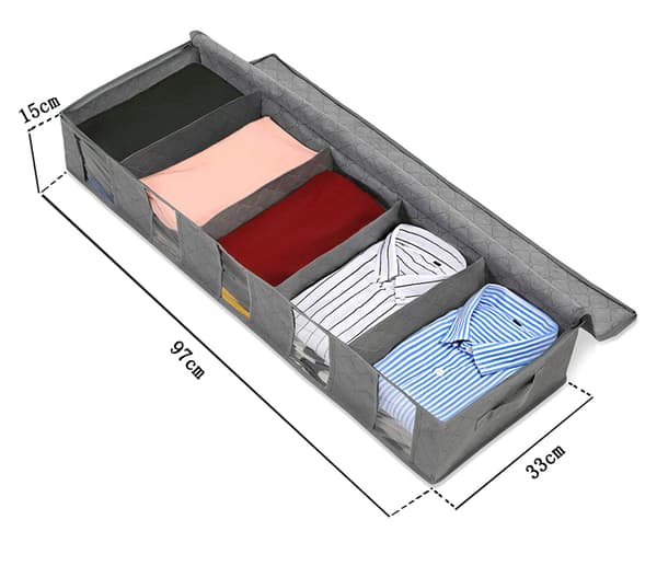 Lang opbevaringspose i non-woven stof