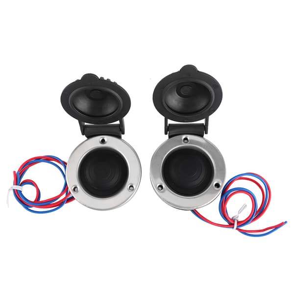 Pair Marine Windlass Foot Switch Deck Compact Boat Winch Up/Down Stainless Steel