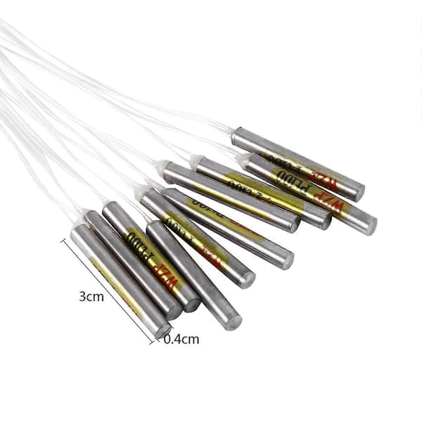 10 pcs PT100 Waterproof Sensors for Temperature Controller