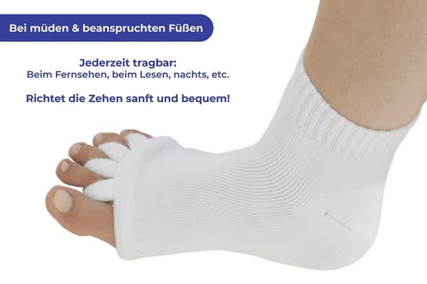 Varvassukat Korjaus Hallux Valgus Hieronta Viisi Varvassukkaa