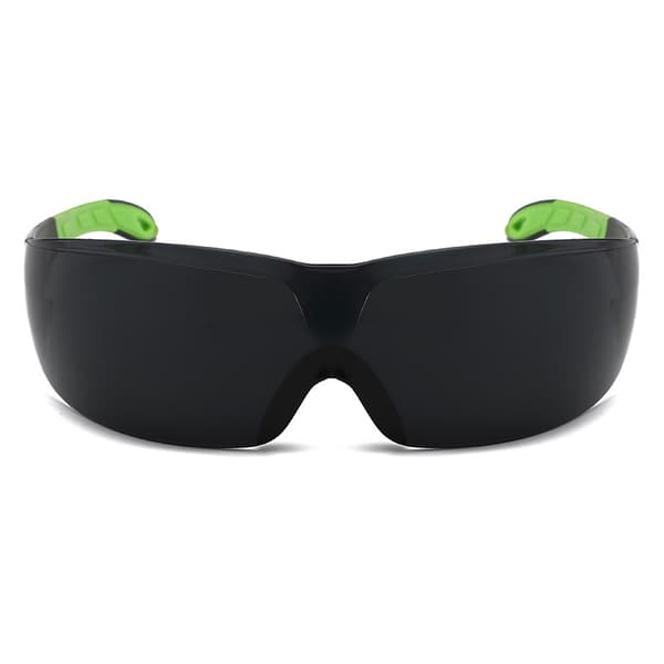 Cykelbriller (Sort), Klare PC-linser, Anti-duglinser, Ridsefaste - Flade linser, UV400-beskyttelse