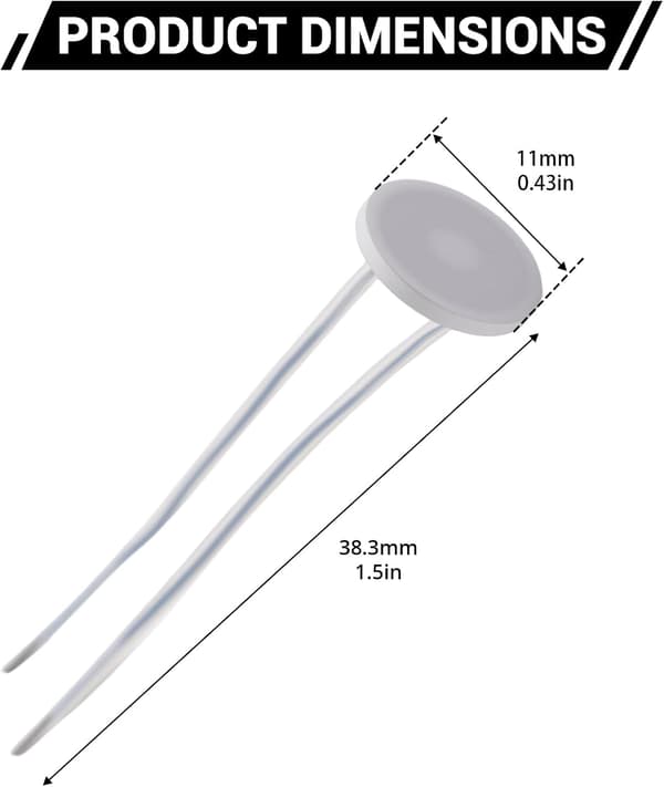 4 kpl keraamisen kelan vaihto, 1,25 mm paksuus -