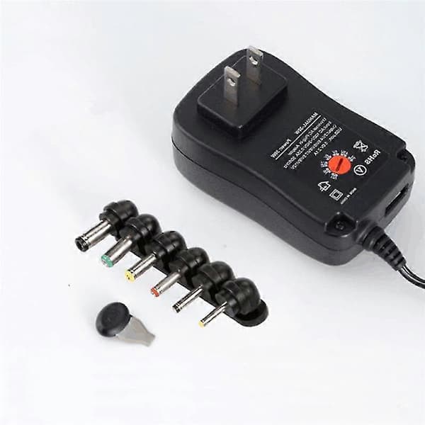 30W 3V 4.5V 5V 6V 7.5V 9V 12V AC/DC-adapter Justerbare strømadaptere USB universallader strømbryter