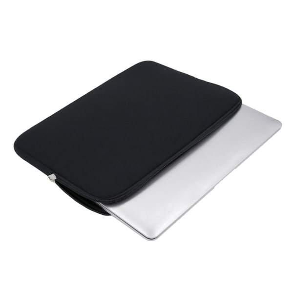 13\" Frontlomme Kompatibel med 2022 2021 MacBook 13.6\" M2 A2681, 13.3\" Air Pro M1 A2337 A2338 A1706 A1708 A2159 A2179 A2251 A2289 (Sort) Sort Black