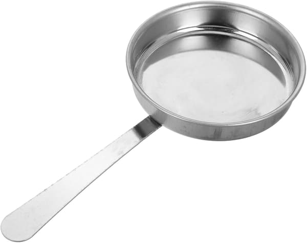 Alkoholbrenner Löschdeckel med grep i rustfritt stål for camping