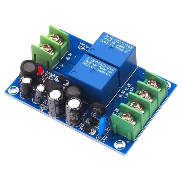 220V 2-vejs automatisk afbryder 10A Dobbelt strømforsyning 2 ind 1 ud Strømafbrydelse for Switch B