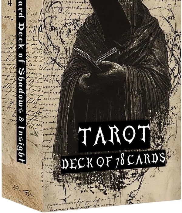 Oracle Deck Full English Divination retro bärbar 78 kort -