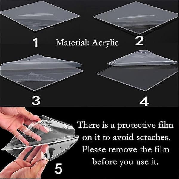 Skateboard Wall Mount Acrylic Display Rack Suitable For Longboard Skateboard Skateboarding Easy To