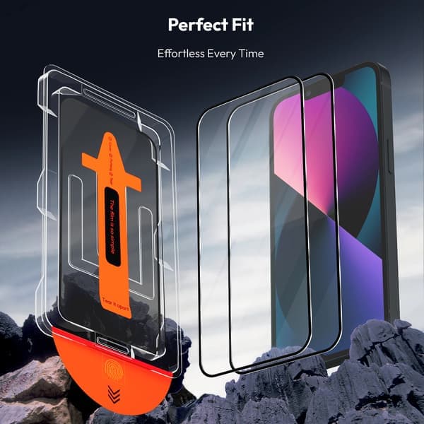 2-pakkaus iPhone 16 Plus -näytönsuoja - Karkaistu lasi | [Automaattinen asennus] - Kuplaton iPhone 16 Plus iPhone 16 Plus iPhone 16 Plus Iphone 16 Plus