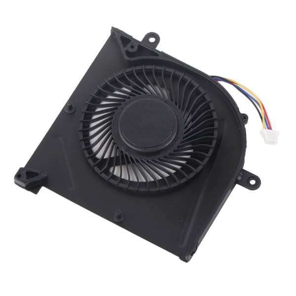 CPU GPU Køleventilator 4-benet Hurtig varmeafledning Bærbar computer Køleventilator til MSI GS63VR til GS63 til GS73 til GS73VR til MS 17B1 CPU