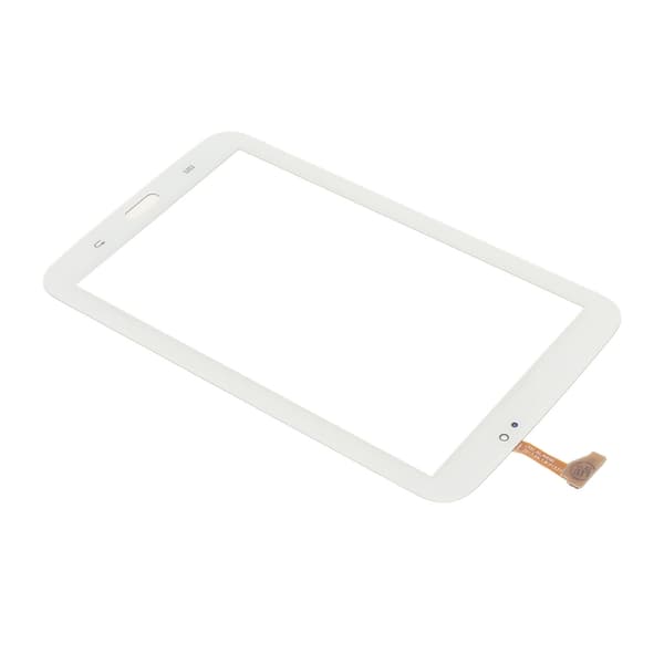 Touchscreen Digitizer Clear HD Sensitive Phone Glass Replacement for Samsung Galaxy Tab 3 SM‑T210 T217 P3210 White Frame