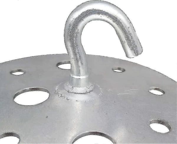 Metalloftkrog Ro-Bas 90mm Kraftig Lysekrone Krogholder, 2 Stykker